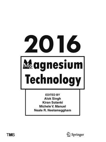 Cover of Magnesium Technology 2016