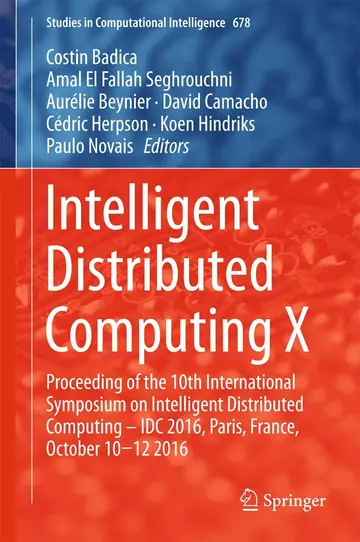Cover of Intelligent Distributed Computing X