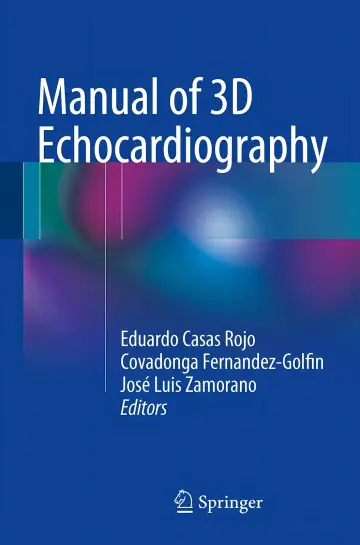 Cover of Manual of 3D Echocardiography 1