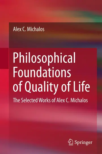 Cover of Philosophical Foundations of Quality of Life