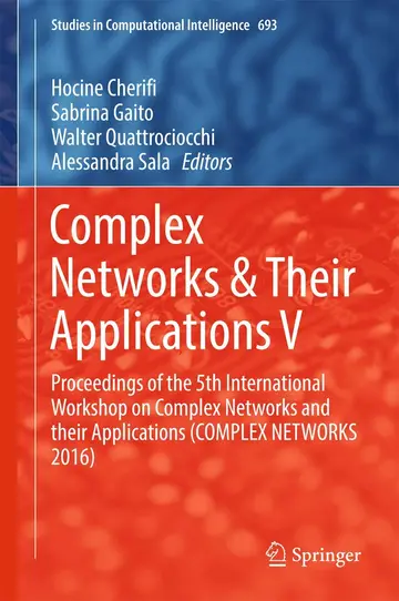 Cover of Complex Networks & Their Applications V