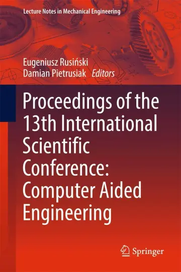Cover of Proceedings of the 13th International Scientific Conference