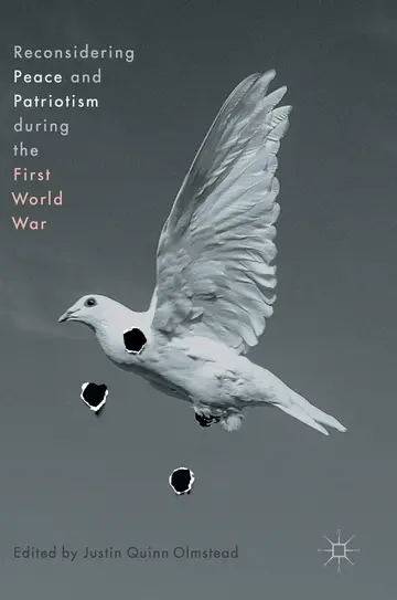 Cover of Reconsidering Peace and Patriotism during the First World War