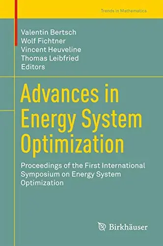 Cover of Advances in Energy System Optimization