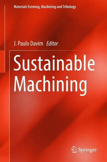 Cover of Sustainable Machining
