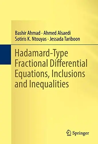 Cover of Hadamard-Type Fractional Differential Equations, Inclusions and Inequalities