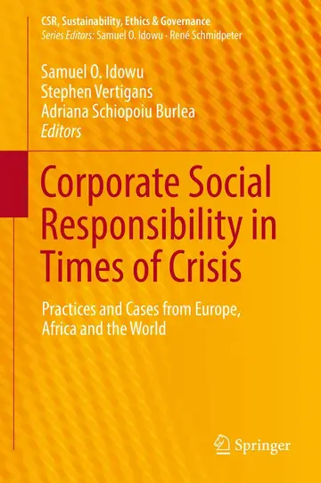 Cover of Corporate Social Responsibility in Times of Crisis