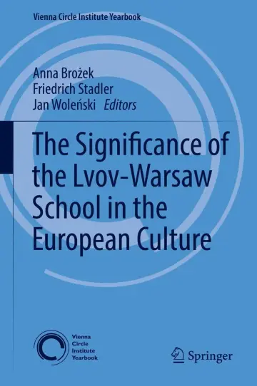 Cover of The Significance of the Lvov-Warsaw School in the European Culture