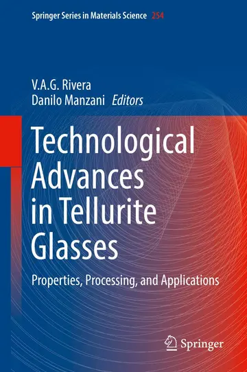 Cover of Technological Advances in Tellurite Glasses