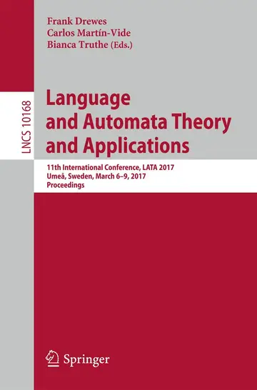 Cover of Language and Automata Theory and Applications