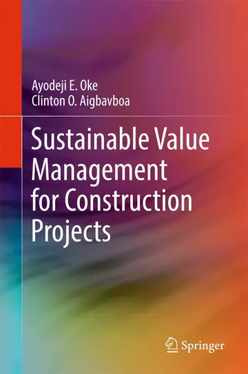 Cover of Sustainable Value Management for Construction Projects