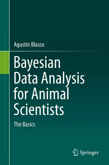 Cover of Bayesian Data Analysis for Animal Scientists