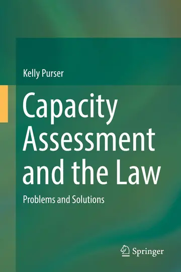 Cover of Capacity Assessment and the Law