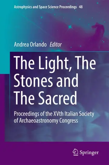 Cover of The Light, the Stones and the Sacred