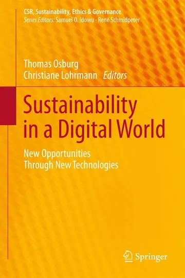 Cover of Sustainability in a Digital World