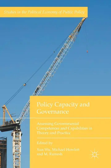 Cover of Policy Capacity and Governance