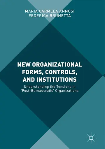 Cover of New Organizational Forms, Controls, and Institutions