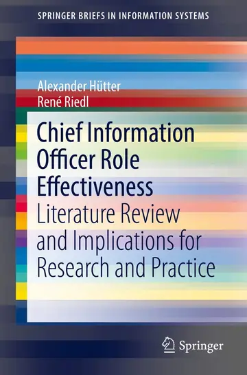 Cover of Chief Information Officer Role Effectiveness