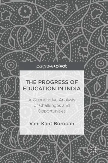 Cover of The Progess of Education in India