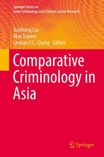 Cover of Comparative Criminology in Asia