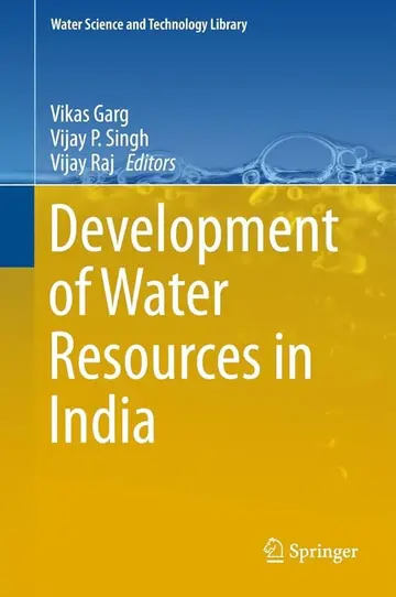 Cover of Development of Water Resources in India