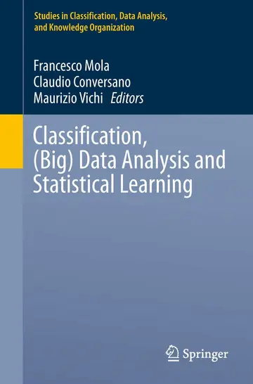Cover of Classification, (Big) Data Analysis and Statistical Learning