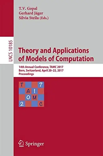 Cover of Theory and Applications of Models of Computation