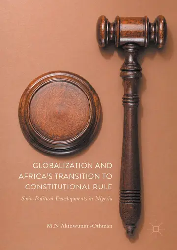 Cover of Globalization and Africa’s Transition to Constitutional Rule