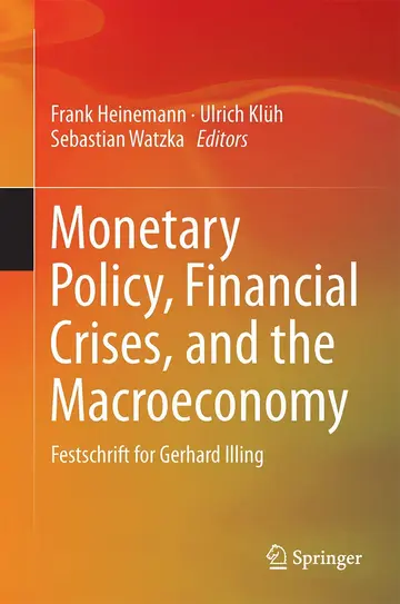 Cover of Monetary Policy, Financial Crises, and the Macroeconomy