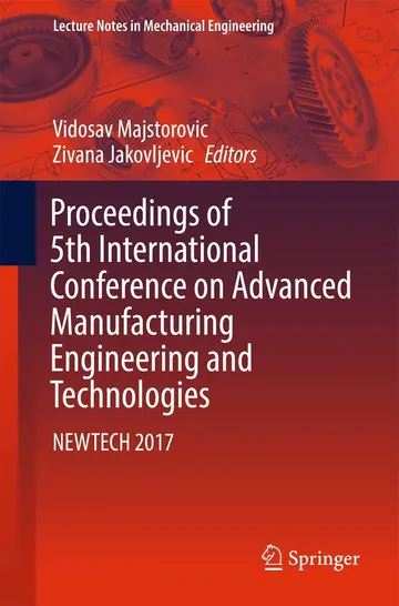 Cover of Proceedings of 5th International Conference on Advanced Manufacturing Engineering and Technologies