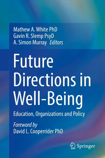 Cover of Future Directions in Well-Being
