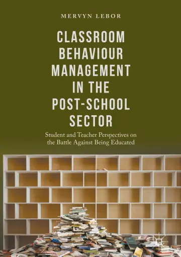Cover of Classroom Behaviour Management in the Post-School Sector