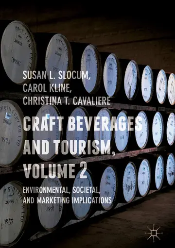 Cover of Craft Beverages and Tourism, Volume 2