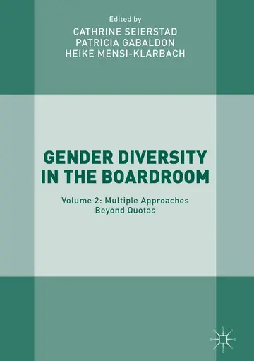 Cover of Gender Diversity in the Boardroom