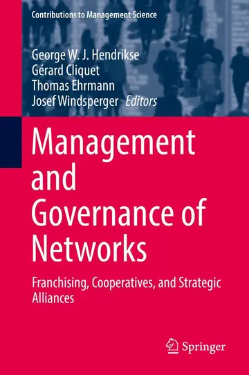 Cover of Management and Governance of Networks
