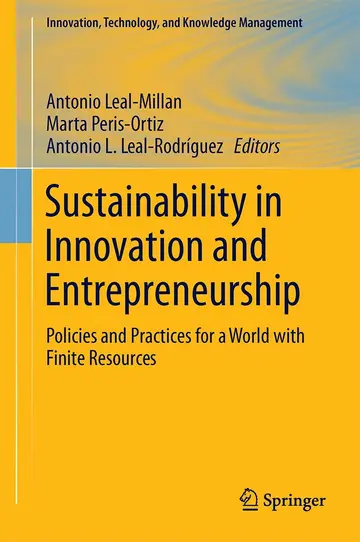 Cover of Sustainability in Innovation and Entrepreneurship