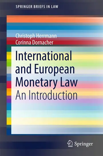 Cover of International and European Monetary Law