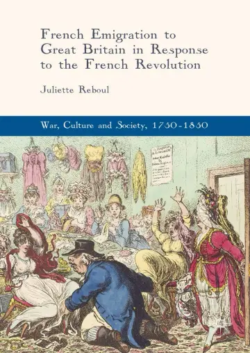 Cover of French Emigration to Great Britain in Response to the French Revolution