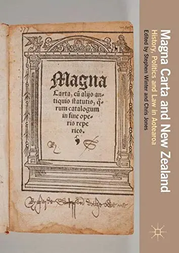 Cover of Magna Carta and New Zealand