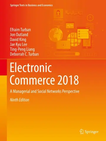 Cover of Electronic Commerce 2018 a Managerial and Social Networks Perspective 9ed (hb 2018)