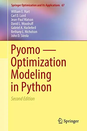 Cover of Pyomo — Optimization Modeling in Python