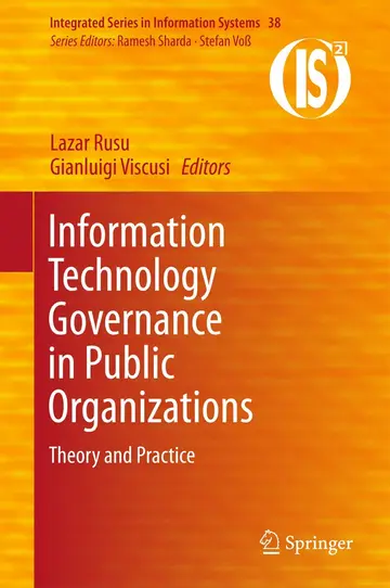 Cover of Information Technology Governance in Public Organizations