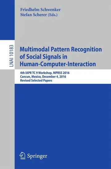 Cover of Multimodal Pattern Recognition of Social Signals in Human-Computer-Interaction