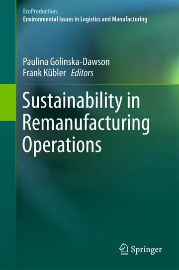 Cover of Sustainability in Remanufacturing Operations