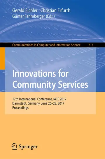 Cover of Innovations for Community Services