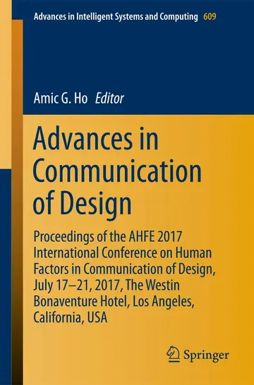 Cover of Advances in Communication of Design