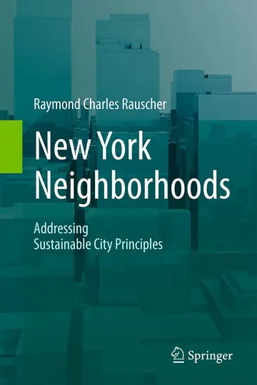 Cover of New York Neighborhoods - Addressing Sustainable City Principles