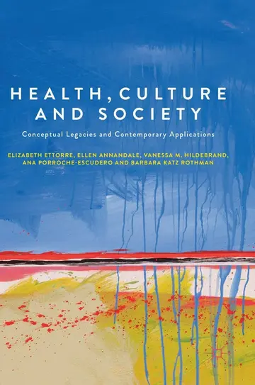 Cover of Health, Culture and Society