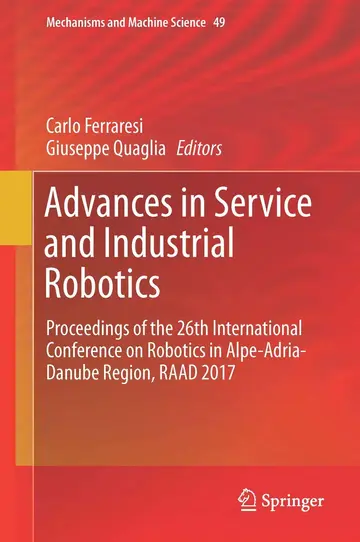 Cover of Advances in Service and Industrial Robotics