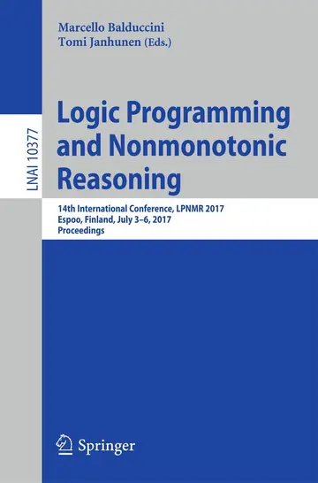 Cover of Logic Programming and Nonmonotonic Reasoning